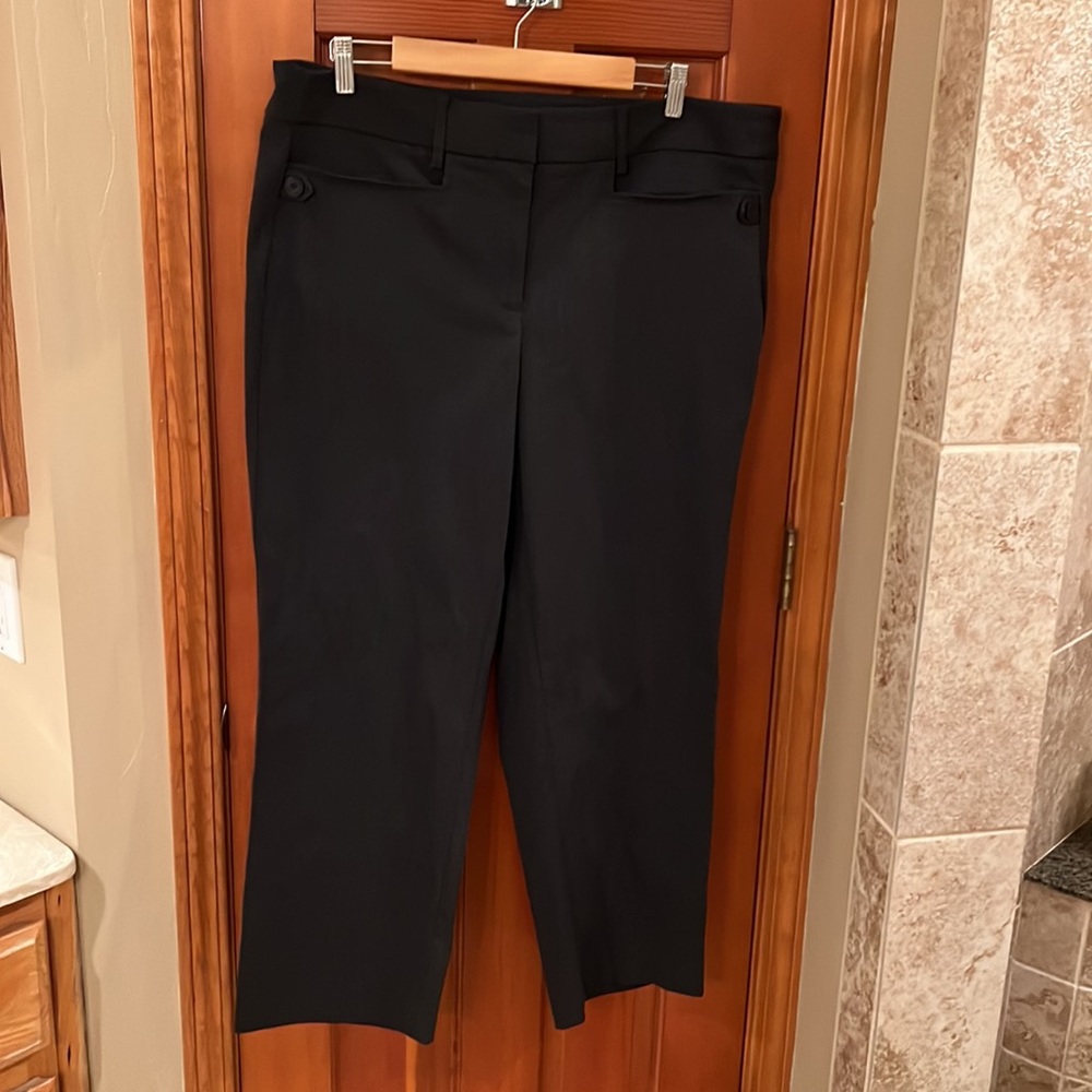 Lane Byrant size 18 Short Charcoal Grey Dress Pants